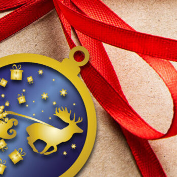 Intra απο ξύλο plywood 3mm-4mm πάχος Χριστουγεννιάτικο στολίδι Δίασταση 8x8 cm INTRAFABR-19884131 - Image 3