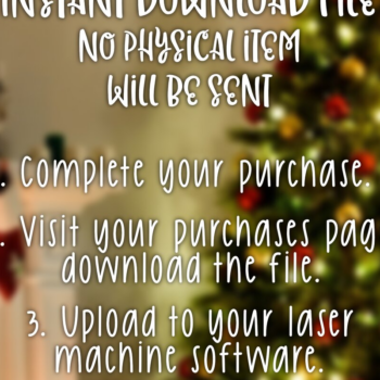 Intra απο ξύλο plywood 3mm-4mm πάχος λέιζερ Χριστουγεννιάτικου Στολίδι Μπιχλιμπίδι Δίασταση 8x8 cm INTRAFABR-86042589 - Image 1