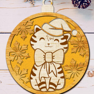 Intra απο ξύλο plywood 3mm-4mm πάχος Χριστουγεννιάτικο Στολίδι, Διακόσμηση Χριστουγεννιάτικου Δέντρου Δίασταση 4x4 cm INTRAFABR-83652687