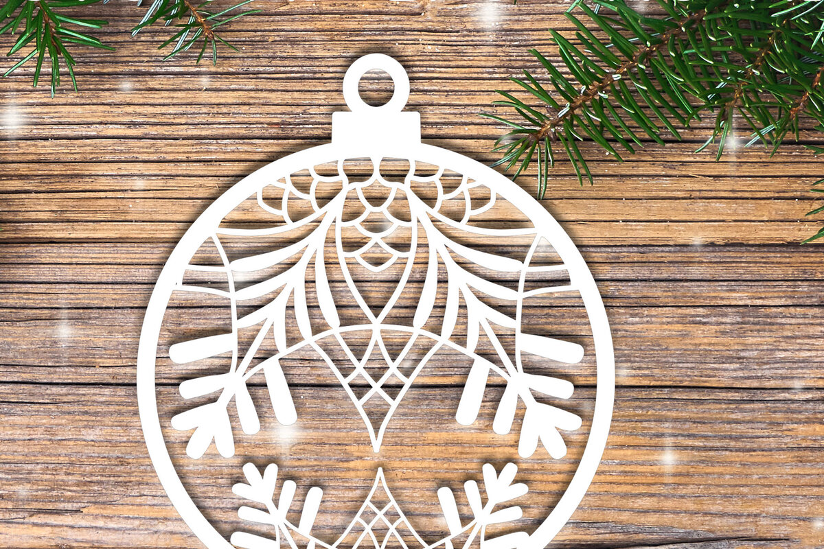 Intra απο ξύλο plywood 3mm-4mm πάχος Κοπής Χριστουγεννιάτικου Στολίδι V2 Δίασταση 8x8 cm INTRAFABR-19848548