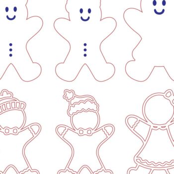 Intra απο ξύλο plywood 3mm-4mm πάχος Χριστουγεννιάτικο Στολίδι Glowforge Δίασταση 8x8 cm INTRAFABR-111373630 - Image 3