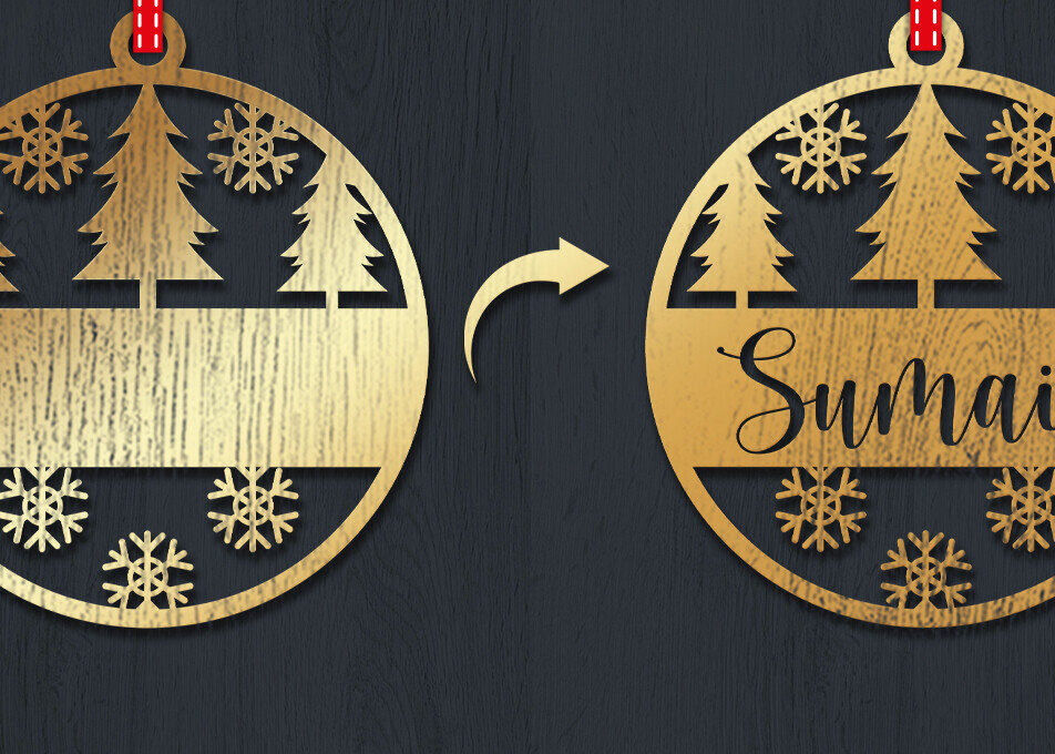 Intra απο ξύλο plywood 3mm-4mm πάχος Χριστουγεννιάτικο Στολίδι 3d Δίασταση 8x8 cm INTRAFABR-83328727