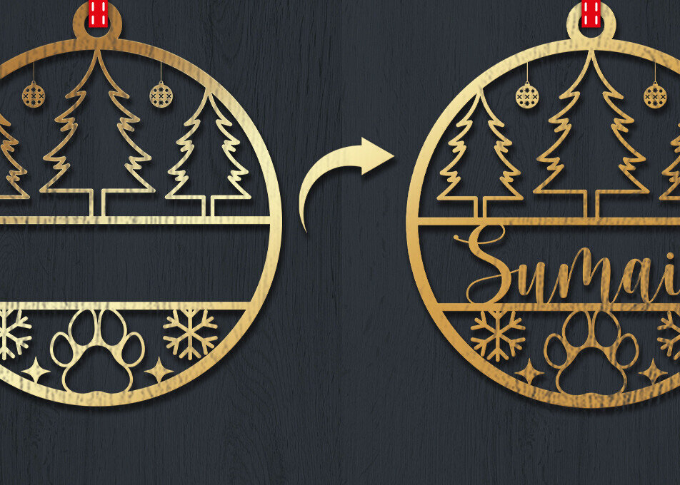 Intra απο ξύλο plywood 3mm-4mm πάχος Χριστουγεννιάτικο Στολίδι 3d Δίασταση 8x8 cm INTRAFABR-83328830