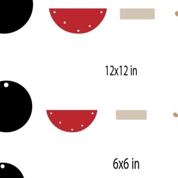 Intra απο ξύλο plywood 3mm-4mm πάχος Χριστουγεννιάτικο στολίδι . Χριστούγεννα Δίασταση 6x6 cm INTRAFABR-39659360 - Image 2