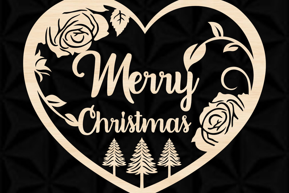 Intra απο ξύλο plywood 3mm-4mm πάχος κομμένα με λέιζερ Χριστουγεννιάτικο Στολίδι Δίασταση 8x8 cm INTRAFABR-106589115