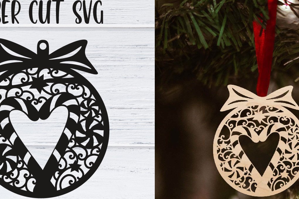 Intra απο ξύλο plywood 3mm-4mm πάχος Χριστουγεννιάτικο Στολίδι | Δίασταση 8x8 cm INTRAFABR-37985342