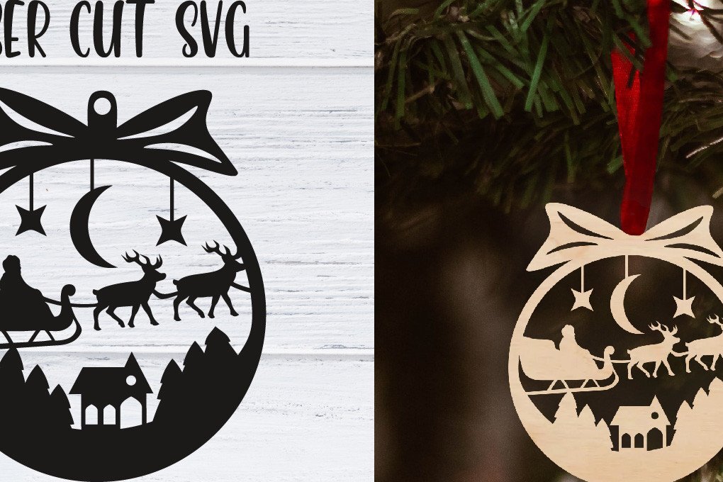 Intra απο ξύλο plywood 3mm-4mm πάχος Χριστουγεννιάτικο Στολίδι | Δίασταση 8x8 cm INTRAFABR-37985484