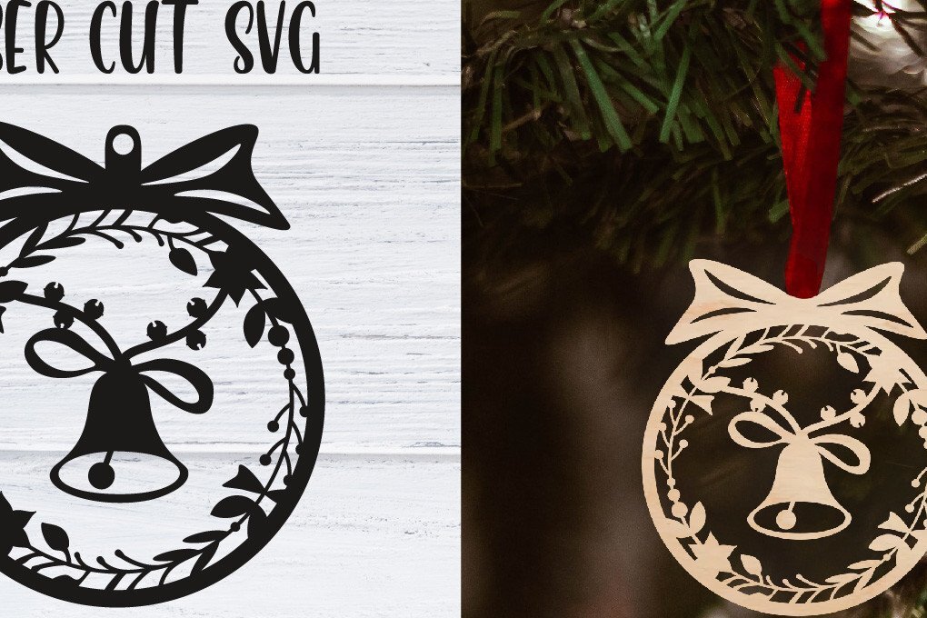 Intra απο ξύλο plywood 3mm-4mm πάχος Χριστουγεννιάτικο Στολίδι | Δίασταση 8x8 cm INTRAFABR-37985581