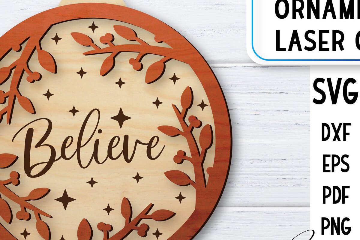 Intra απο ξύλο plywood 3mm-4mm πάχος Χριστουγεννιάτικο Στολίδι | Δίασταση 8x8 cm INTRAFABR-36577494