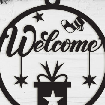 Intra απο ξύλο plywood 3mm-4mm πάχος Χριστουγεννιάτικο Στολίδι Δίασταση 8x8 cm INTRAFABR-108652863 - Image 1