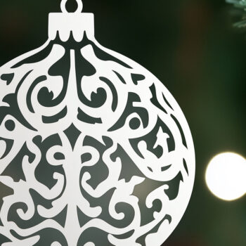 Intra απο ξύλο plywood 3mm-4mm πάχος Χριστουγεννιάτικο στολίδι Δίασταση 8x8 cm INTRAFABR-105343690 - Image 4