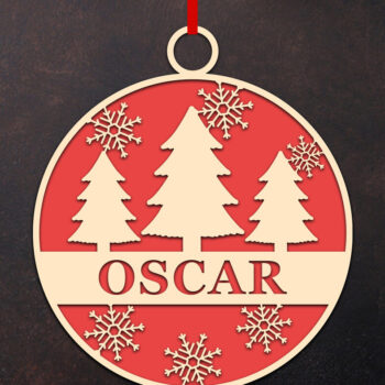 Intra απο ξύλο plywood 3mm-4mm πάχος Χριστουγεννιάτικο Στολίδι Deer Δίασταση 8x8 cm INTRAFABR-50815870 - Image 1