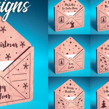 Intra απο ξύλο plywood 3mm-4mm πάχος Χριστουγεννιάτικο στολίδι Δίασταση 8x8 cm INTRAFABR-75889876 - Image 1