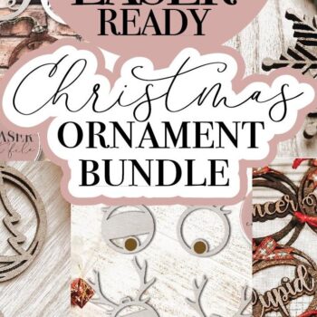 Intra απο ξύλο plywood 3mm-4mm πάχος Χριστουγεννιάτικο Στολίδι  Δίασταση 8x8 cm INTRAFABR-71687533 - Image 1