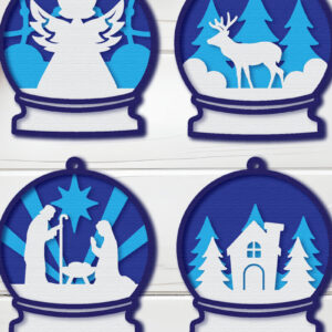 Intra απο ξύλο plywood 3mm-4mm πάχος Χριστουγεννιάτικο στολίδι  Δίασταση 8x8 cm INTRAFABR-107451374