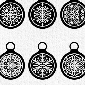 Intra απο ξύλο plywood 3mm-4mm πάχος Χριστουγεννιάτικο Στολίδι Snowflake Δίασταση 8x8 cm INTRAFABR-49737390 - Image 2