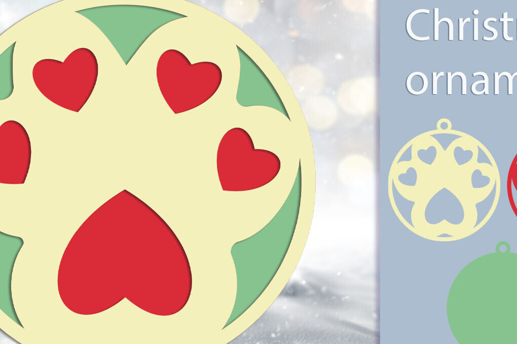 Intra απο ξύλο plywood 3mm-4mm πάχος Χριστουγεννιάτικο Στολίδι , 3d Layered Δίασταση 8x8 cm INTRAFABR-109676172