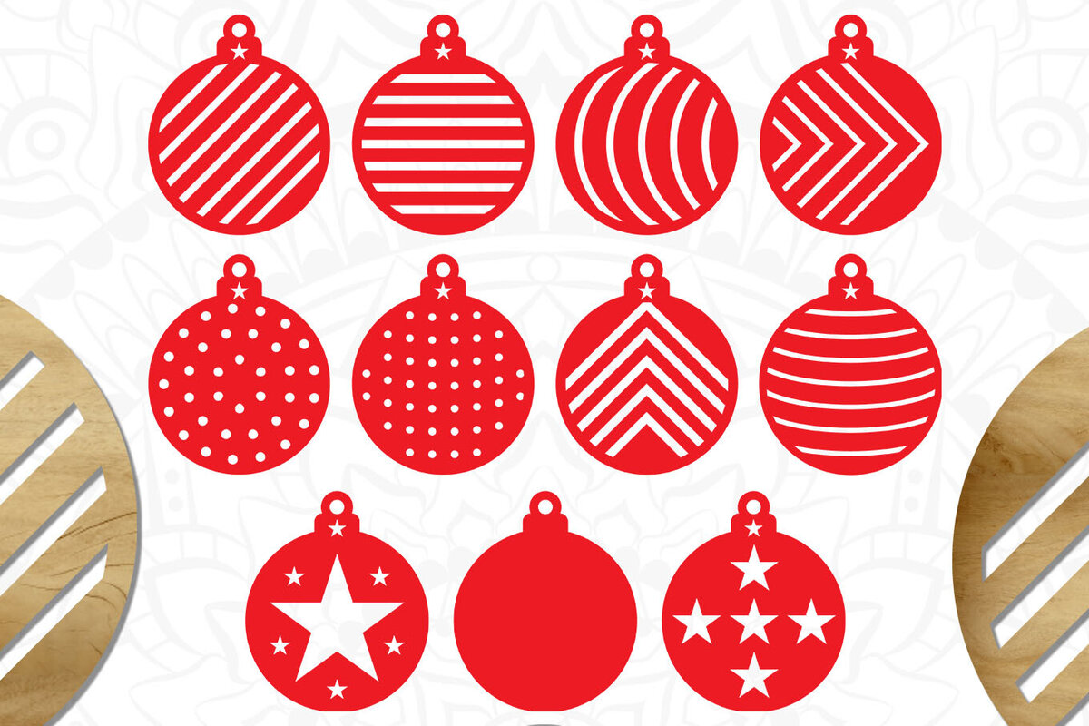 Intra απο ξύλο plywood 3mm-4mm πάχος Χριστουγεννιάτικο Στολίδι , Μπιχλιμπίδι Δίασταση 8x8 cm INTRAFABR-81876486