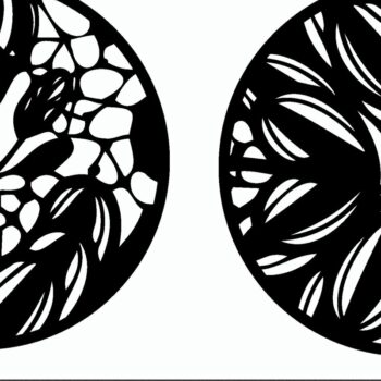 Intra απο ξύλο plywood 3mm-4mm πάχος Χριστουγεννιάτικο Στολίδι Δίασταση 8x8 cm INTRAFABR-32578176 - Image 4