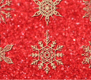 Intra απο ξύλο plywood 3mm-4mm πάχος Χριστουγεννιάτικο Στολίδι Layer 768 Δίασταση 8x8 cm INTRAFABR-81804425