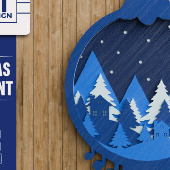 Intra απο ξύλο plywood 3mm-4mm πάχος Χριστουγεννιάτικο Στολίδι Multilayer Δίασταση 20x30 cm INTRAFABR-107524107 - Image 7