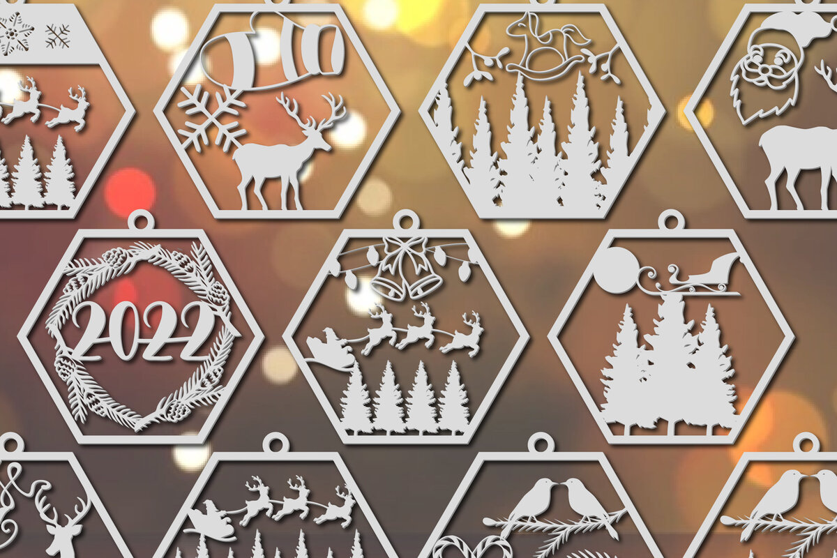 Intra απο ξύλο plywood 3mm-4mm πάχος Χριστουγεννιάτικα στολίδια κομμένο Δίασταση 8x8 cm INTRAFABR-20499990