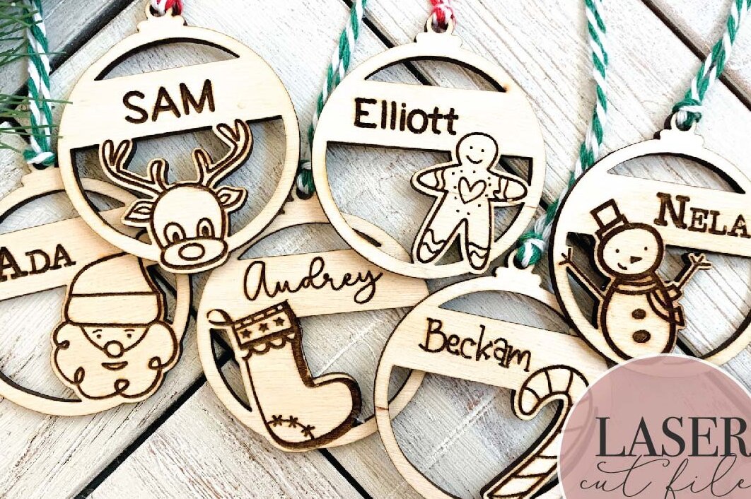 Intra απο ξύλο plywood 3mm-4mm πάχος Χριστουγεννιάτικα παιδικά στολίδια Δίασταση 8x8 cm INTRAFABR-71922871