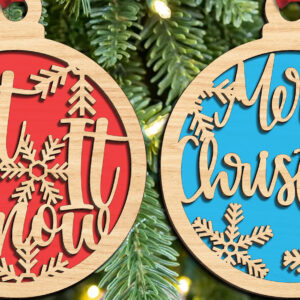 Intra απο ξύλο plywood 3mm-4mm πάχος Χριστουγεννιάτικα στολίδια Δίασταση 8x8 cm INTRAFABR-104704495