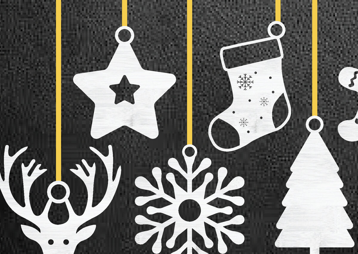 Intra απο ξύλο plywood 3mm-4mm πάχος ΧΡΙΣΤΟΥΓΕΝΝΙΑΤΙΚΑ ΣΤΟΛΙΔΙΑ κοπής με λέιζερ Δίασταση 8x8 cm INTRAFABR-74279906