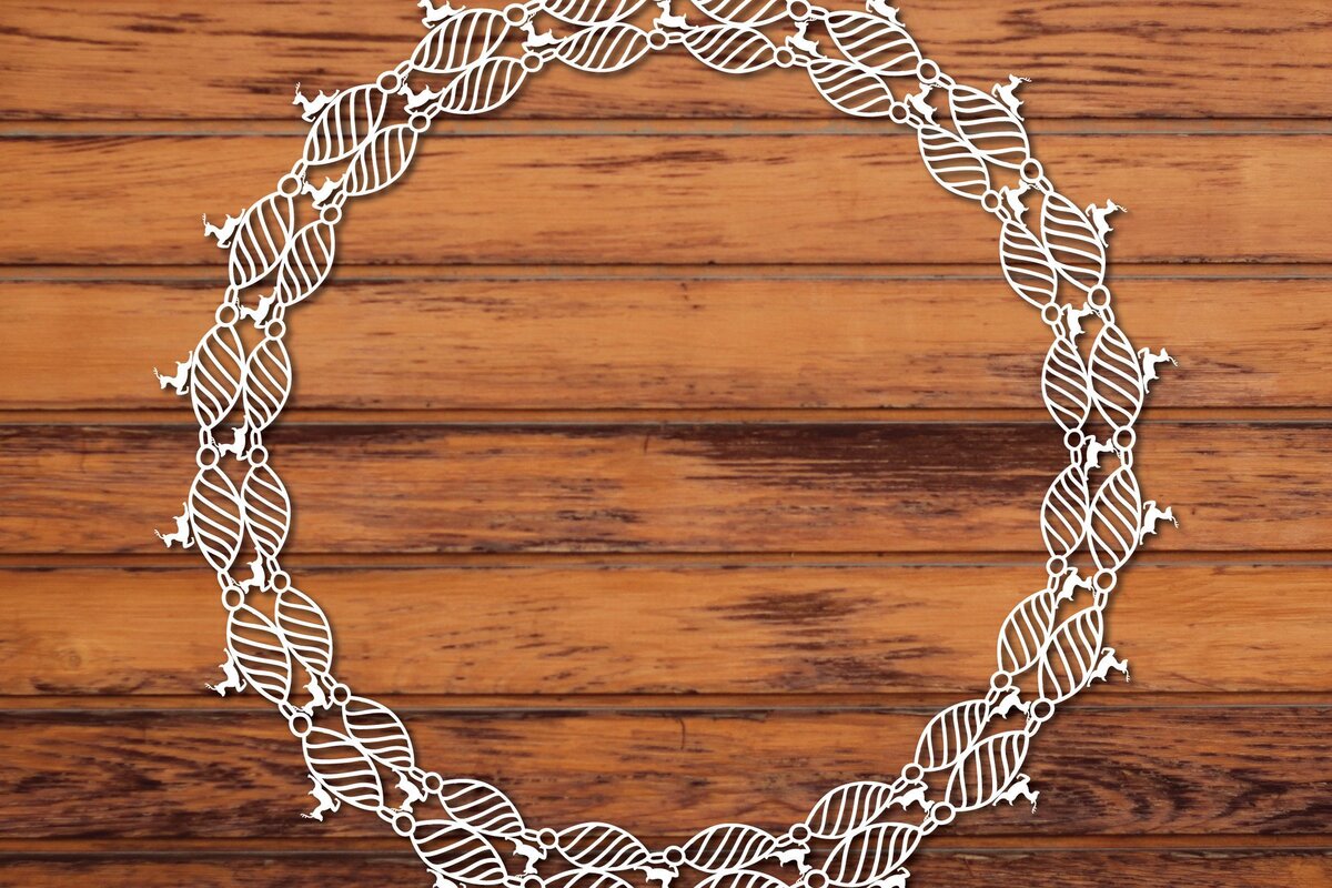 Intra απο ξύλο plywood 3mm-4mm πάχος Χριστουγεννιάτικο 3d Paper Cut Δίασταση 1200x1200 cm INTRAFABR-33898437