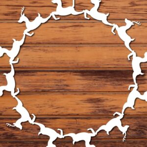 Intra απο ξύλο plywood 3mm-4mm πάχος Χριστουγεννιάτικο 3d Paper Cut Δίασταση 1200x1200 cm INTRAFABR-33898458