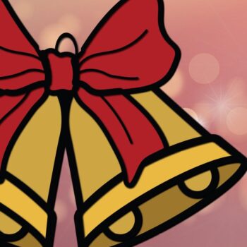 Intra απο ξύλο plywood 3mm-4mm πάχος Χριστουγεννιάτικο Κόψιμο 3d Κουδούνι Δίασταση 1200x1200 cm INTRAFABR-34005984 - Image 1