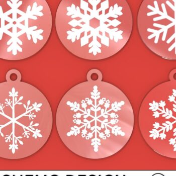 Intra απο ξύλο plywood 3mm-4mm πάχος Χριστουγεννιάτικο μενταγιόν για Δίασταση 3x3 cm INTRAFABR-42473990 - Image 3