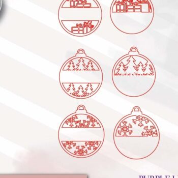 Intra απο ξύλο plywood 3mm-4mm πάχος Χριστουγεννιάτικο Προσωποποιημένο Στολίδι Δίασταση 8x8 cm INTRAFABR-72167027 - Image 2