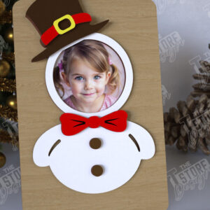 Intra απο ξύλο plywood 3mm-4mm πάχος Χριστουγεννιάτικο Photo Magnet | Ιδέα δώρου | CNC Δίασταση 15x15 cm INTRAFABR-108316870