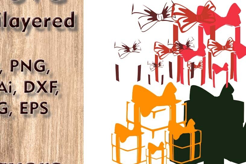 Intra απο ξύλο plywood 3mm-4mm πάχος Χριστουγεννιάτικα δώρα 3D Multilayered Δίασταση 9x9 cm INTRAFABR-108890493 - Image 3