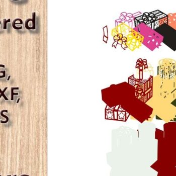 Intra απο ξύλο plywood 3mm-4mm πάχος Χριστουγεννιάτικα δώρα Πολυεπίπεδο 3D Δίασταση 7x7 cm INTRAFABR-108908507 - Image 3