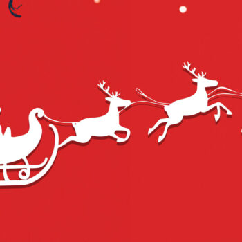 Intra απο ξύλο plywood 3mm-4mm πάχος Sleigh Christmas Reindeer Sleigh Δίασταση 8x8 cm INTRAFABR-105502516 - Image 3
