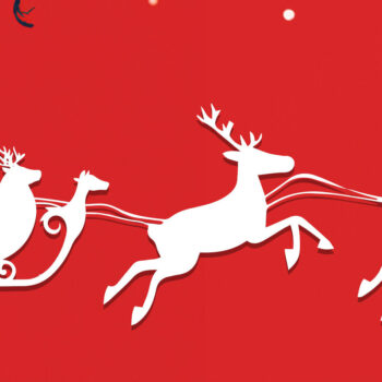 Intra απο ξύλο plywood 3mm-4mm πάχος Sleigh Christmas Reindeer Sleigh Δίασταση 8x8 cm INTRAFABR-105502516 - Image 4