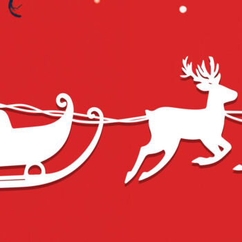 Intra απο ξύλο plywood 3mm-4mm πάχος Sleigh Christmas Reindeer Sleigh Δίασταση 8x8 cm INTRAFABR-105502516 - Image 5