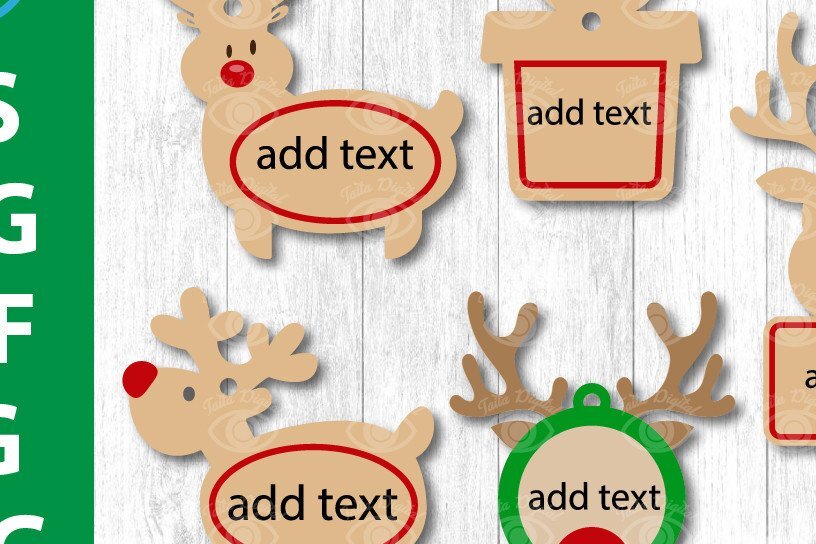 Intra απο ξύλο plywood 3mm-4mm πάχος Χριστουγεννιάτικη διακόσμηση ταράνδων Δίασταση 3x3 cm INTRAFABR-39766918