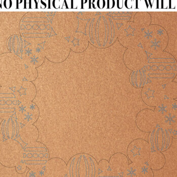 Intra απο ξύλο plywood 3mm-4mm πάχος Χριστουγεννιάτικο δαχτυλιδιού για κόφτη λέιζερ Δίασταση 15x15 cm INTRAFABR-53396902 - Image 2