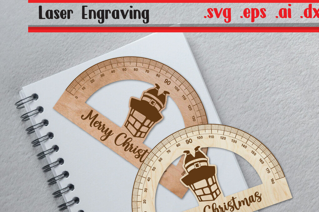 Intra απο ξύλο plywood 3mm-4mm πάχος Christmas Ruler Arch - Ruler Protactor Δίασταση 15x15 cm INTRAFABR-111576229