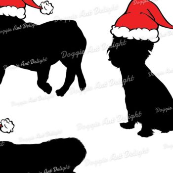 Intra απο ξύλο plywood 3mm-4mm πάχος Χριστουγεννιάτικο καπέλο σκύλου Cut Δίασταση 15x15 cm INTRAFABR-83147197 - Image 4