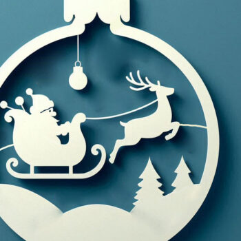 Intra απο ξύλο plywood 3mm-4mm πάχος Χριστουγεννιάτικο Sleigh Δίασταση 15x15 cm INTRAFABR-110903139 - Image 2