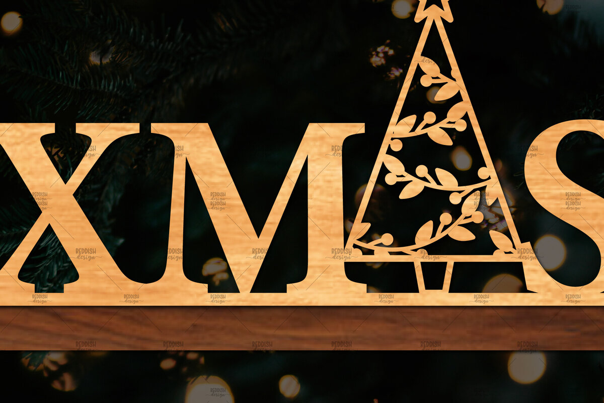 Intra απο ξύλο plywood 3mm-4mm πάχος Χριστουγεννιάτικη σκηνή 3D Δίασταση 15x15 cm INTRAFABR-113220037