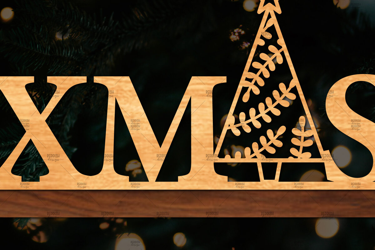 Intra απο ξύλο plywood 3mm-4mm πάχος Χριστουγεννιάτικη σκηνή 3D Δίασταση 15x15 cm INTRAFABR-113220093