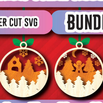 Intra απο ξύλο plywood 3mm-4mm πάχος στολίδια χριστουγεννιάτικων σκηνών Δίασταση 8x8 cm INTRAFABR-104754187 - Image 1