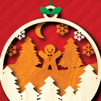 Intra απο ξύλο plywood 3mm-4mm πάχος στολίδια χριστουγεννιάτικων σκηνών Δίασταση 8x8 cm INTRAFABR-104754187 - Image 4