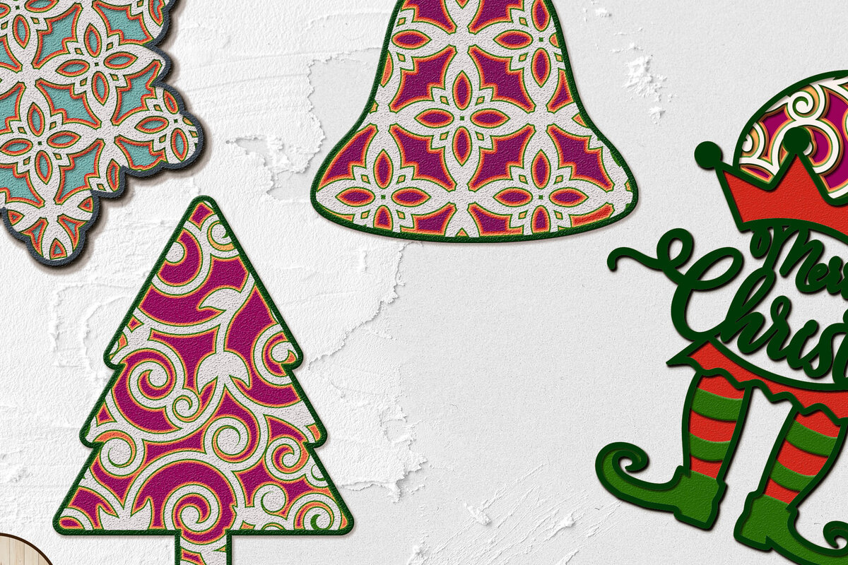 Intra απο ξύλο plywood 3mm-4mm πάχος Χριστουγεννιάτικο Διακοσμητικά Στολίδια Δίασταση 5x3 cm INTRAFABR-108625338